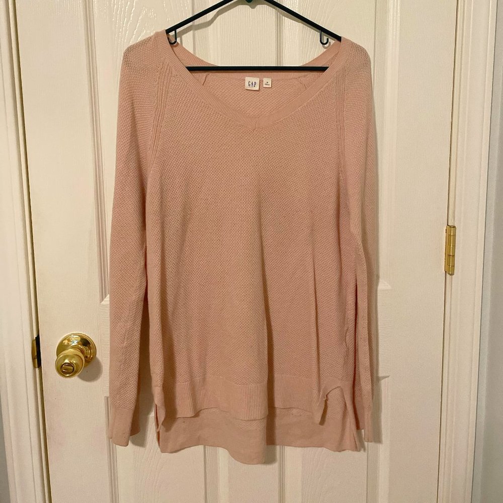 Salmon, oversized sweater